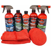 renegade polish grab and go kit semi car truck pickup cleaner shine wax metal RP-MINIKIT-GRABNGO POLISHING Firebrick