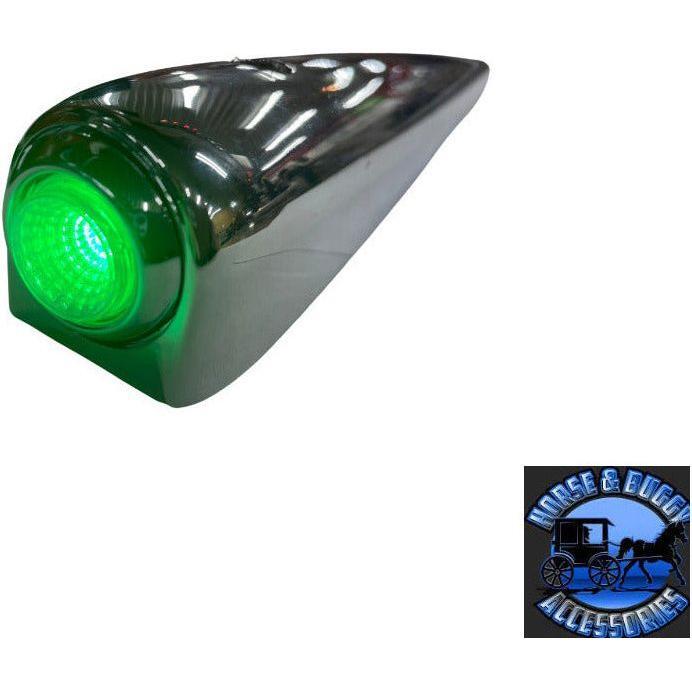 GRAKON CHROME PLASTIC CAB LIGHT HOUSING ONLY FOR 3/4" LIGHT MINI WATERMELON mcl CAB LIGHT HOUSING Dark Slate Gray