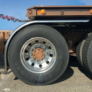 80" HEAVY DUTY STRAIGHT DROP 14 GA. HALF FENDER MOUNT KIT #TRX-SPC14 HALF FENDERS Dark Slate Gray