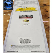 Light amber watermelon glass lens cab marker plastic housing #92543 watermelon glass lens Light Gray