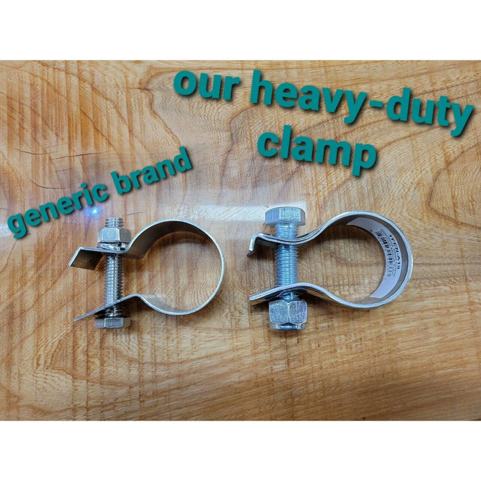 Rosy Brown TFEN-A19 Post Mount – Clamp | Stainless Steel Mounting Kits and Accessories
