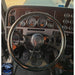 Dark Slate Gray chrome billet aluminum semi truck steering wheel universal extra grip chopper UP-88160 steering wheel