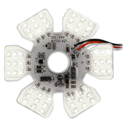 Dual Function Ultra Thin Hex Air Cleaner LED Light (white) #81779 LIGHTING Light Gray