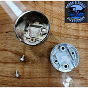 #70799 1/2"-13 Thread-On 9/10 speed Shift Knob Chrome Mounting Adapter universal Dim Gray