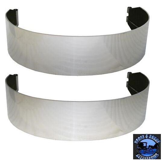 Peterbilt 6" wide stainless steel fuel tank straps 26" #pft-fts-26-6-ss-st PETERBILT Gray
