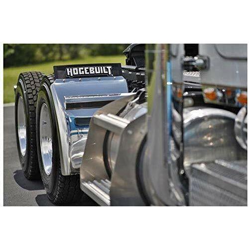 H-M130 hogebuilt 30" 430 stainless steel quarter fender kit pair #m130 QUARTER FENDER Dim Gray
