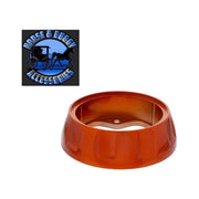 Custom steering horn bezel painted aluminum, chrome, center horn button (Choose color) steering wheel red,white,blue,green,orange,silver,yellow,chrome,horn button Brown