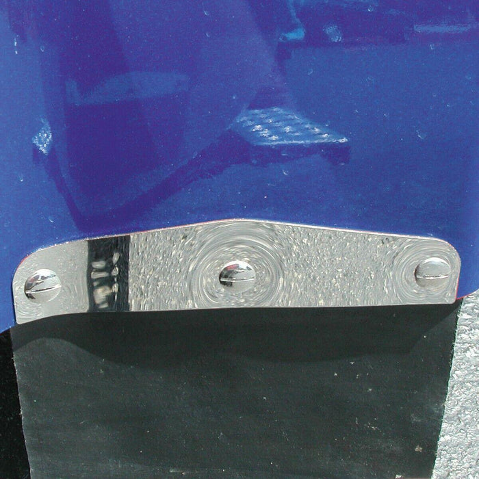 Dark Slate Blue Kenworth w900l w900 front fender mud flap brackets stainless steel pair tk-1901 KENWORTH