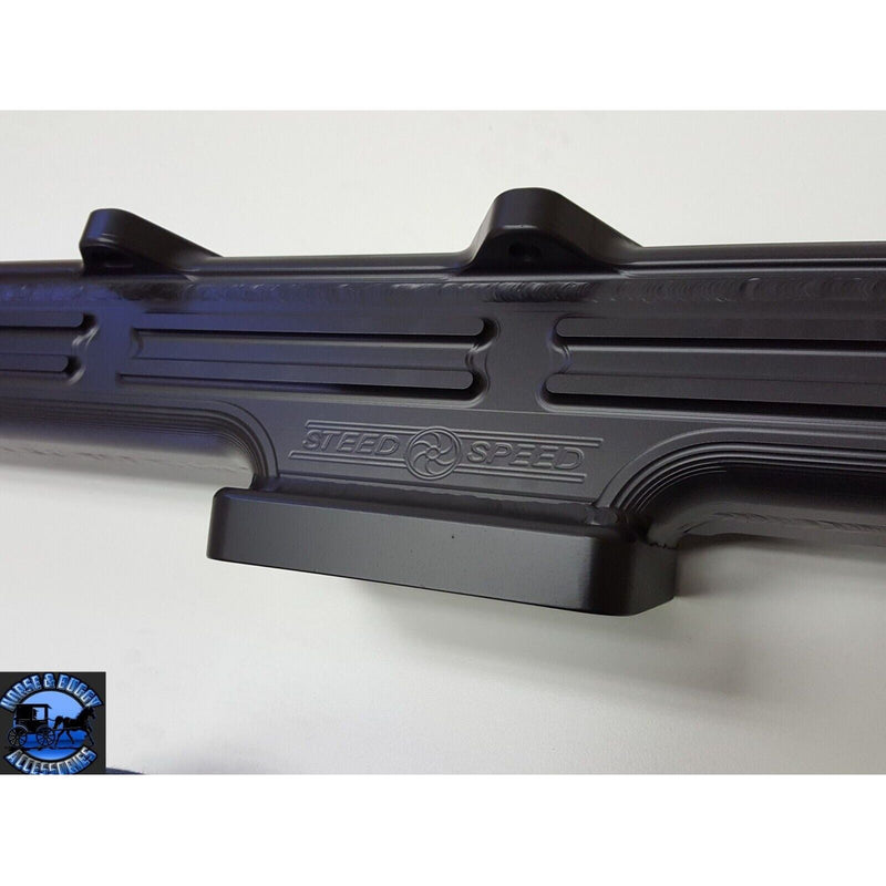 steed speed cat c15 turbo manifold cnc steel one piece cooler egt's black manifold Light Gray