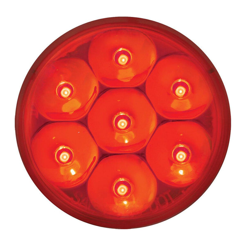 76542BP Pearl Series 2" LED Light, Red UNIVERSAL Firebrick