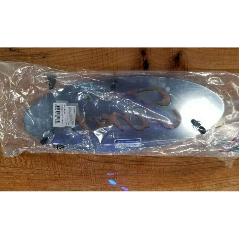 chrome ford emblem huge stud mount 17" by 7" universal decoration EMBLEM Dim Gray