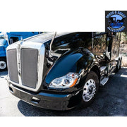 Chrome Projection Headlight LED halo Light  2013-2021 Kenworth T680 LIGHTING DRIVER SIDE,PASSENGER SIDE Light Gray