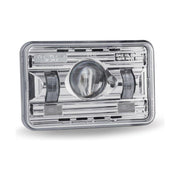 TLED-H11 / H12 4″ x 6″ Heated LED Projector Headlight (Choose Low or High Beam) 4"X6" HEADLIGHT Low,High Gray