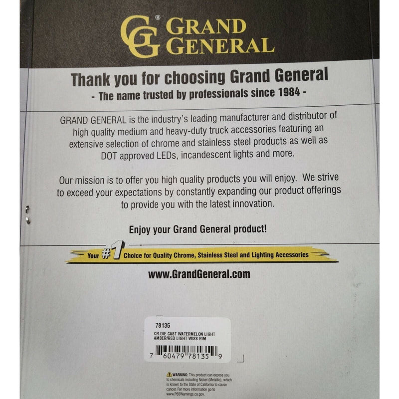 WATERMELON RED/AMBER GLASS LENS DOUBLE FACE CHROME DIE CAST PEDESTAL LIGHT #78135 watermelon glass lens Gray