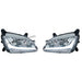 Gray Chrome Projection Headlight For 2012-2021 Peterbilt 579/587 PETERBILT passenger side,driver side