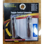 92861 Toggle switch extension 2 1/4" Blue jewel chrome aluminum all Kenworth models #92861 dash Dark Slate Gray
