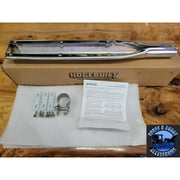 #mq2012 hogebuilt stainless half full fender mounting bracket 12 gauge "Sold As EACH" fender bracket Dim Gray