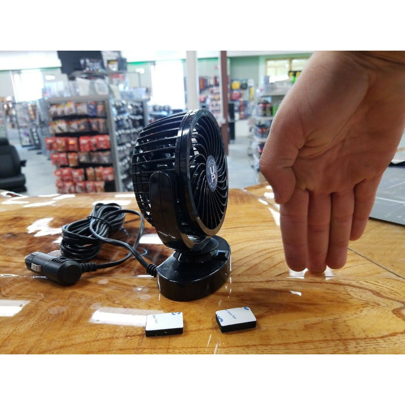 mini cooling fan turbo 12 volt 360 truck cigarette lighter plug up-40847 UNIVERSAL Sienna