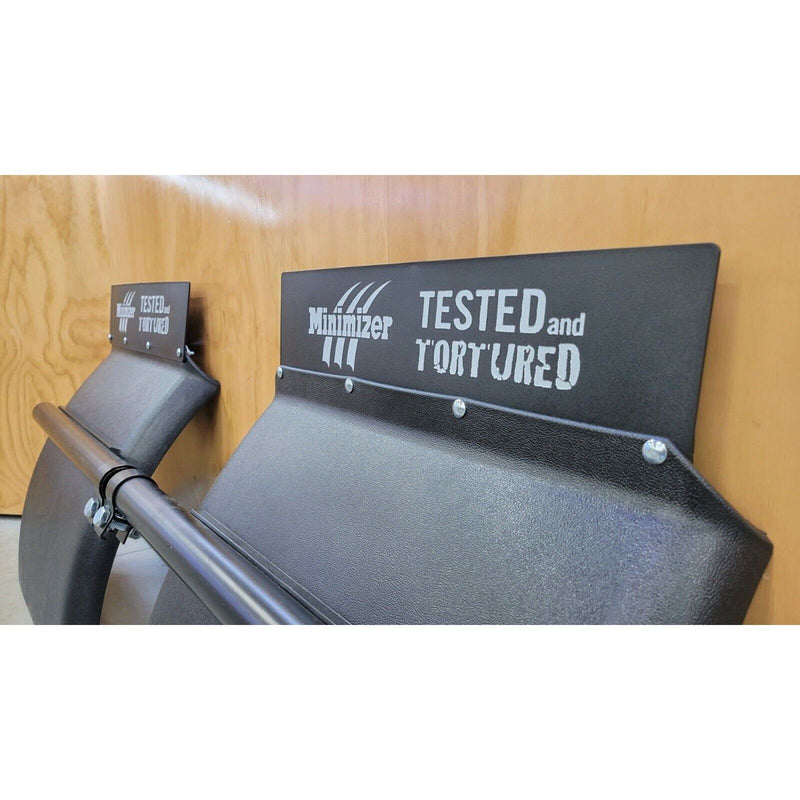 HB-10001567  MINIMIZER POLY BLACK QUARTER FENDER SET FOR STANDARD SIZED DUAL WHEEL MIN1400 QUARTER FENDER Dim Gray