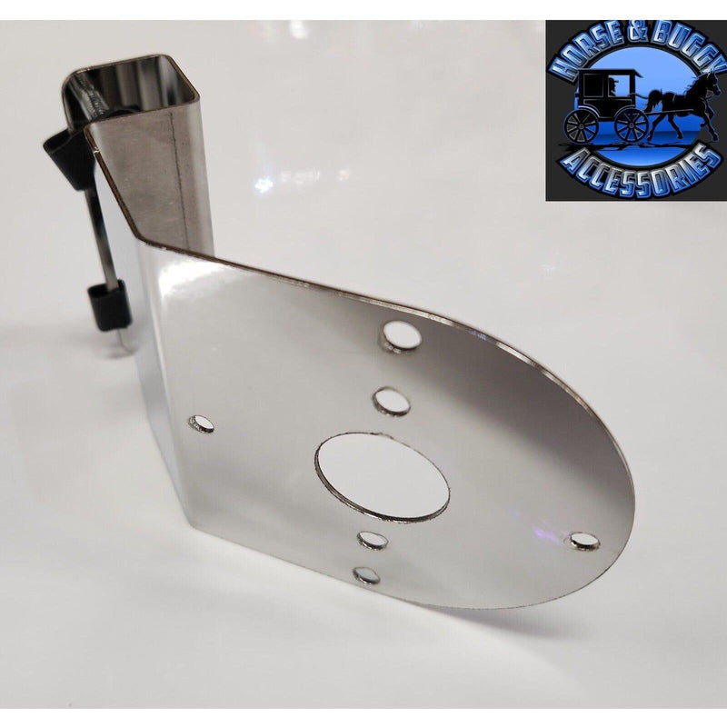 Rollin Low angled watermelon frame bracket clamp universal mount ss-1016 universal Gray