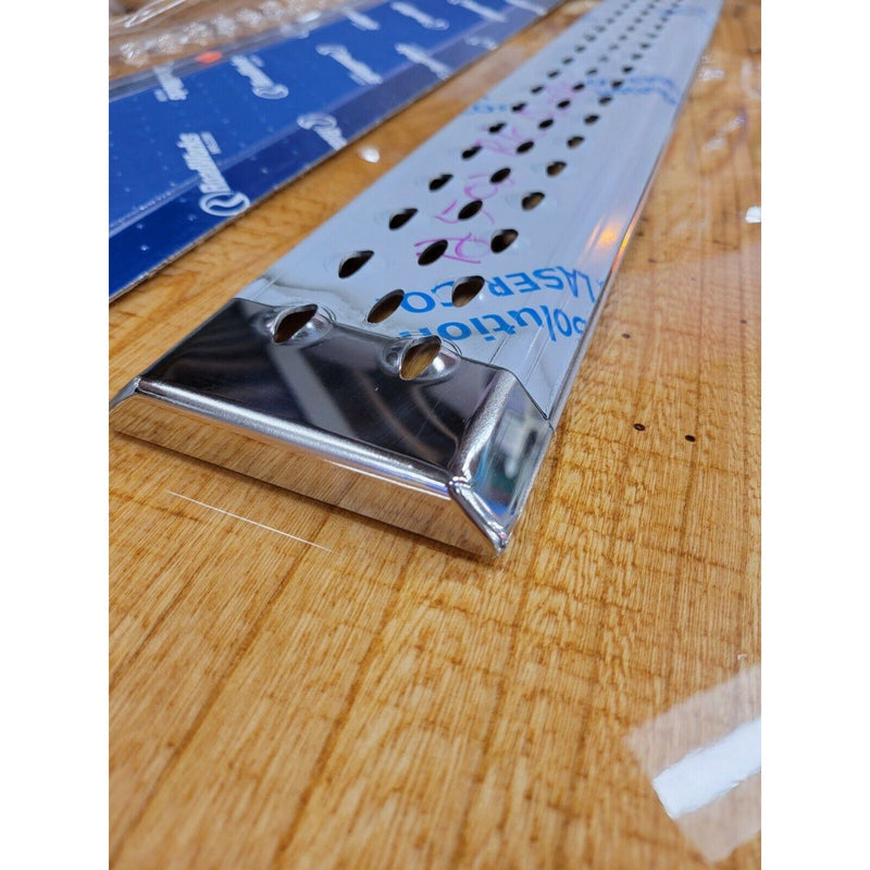 stainless steel roadworks step plate tread 30" x 4" universal no slip #12502 step box Dark Khaki