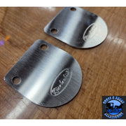 43628 Kenworth roof plate horn kit block off stainless steel paintable custom pair new KENWORTH Dim Gray