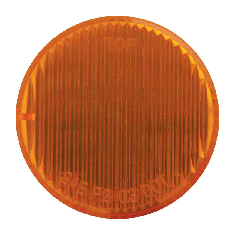 2" ROUND FLEET LED MARKER LIGHT universal grommet mount 2 PRONG (Choose Color) UNIVERSAL LED LIGHTING Amber/Amber,Red/Red,amber/ clear lens,red /clear lens Sienna