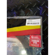 stainless rear hub cap rounded style peterbilt universal kenworth mack 8" #20023 hub cover Dark Salmon