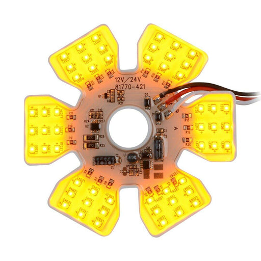 Gold air cleaner light lights amber yellow 3m stick on 54 led universal new 81775 LIGHTING