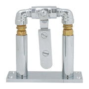 69977 Chrome Air Valve Lever Set 4" Stand Air Horn Sound & Pitch Regulator Truck LIGHTING Gray