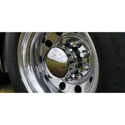 40144 Peterbilt Kenworth universal hub Covers 33mm screw-on Chrome Plastic Semi 40144 UNIVERSAL Dark Slate Gray