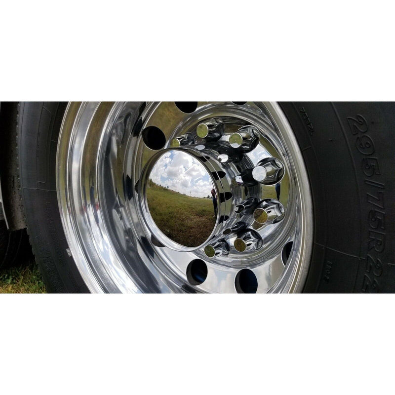 40144 Peterbilt Kenworth universal hub Covers 33mm screw-on Chrome Plastic Semi 40144 UNIVERSAL Dark Slate Gray