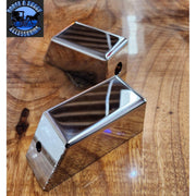 SS-1062 universal angled mirror brackets for stud mount lights Peterbilt Kenworth UNIVERSAL Dim Gray