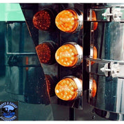 3 WATERMELON Kenworth Air Cleaner Light Bar, (mount only) Front (15") SHIFT #170662 kenworth air cleaner Dark Slate Gray