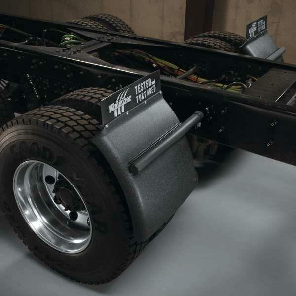 HB-10001567  MINIMIZER POLY BLACK QUARTER FENDER SET FOR STANDARD SIZED DUAL WHEEL MIN1400 QUARTER FENDER Dark Slate Gray