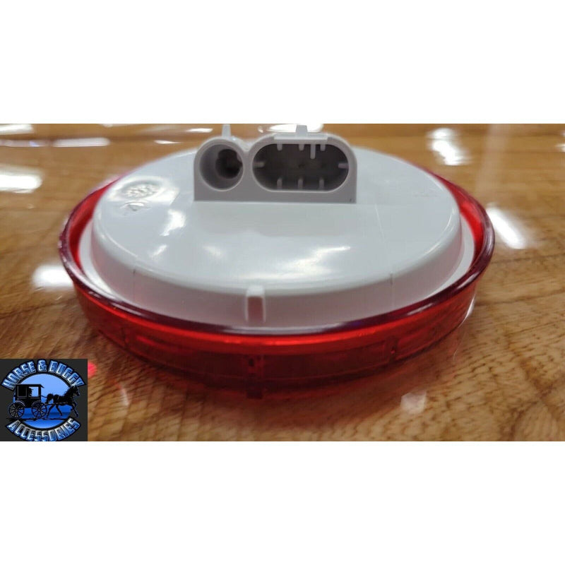 Peterson #817r stop turn tail red tail light 4" piranha series 4" Sienna