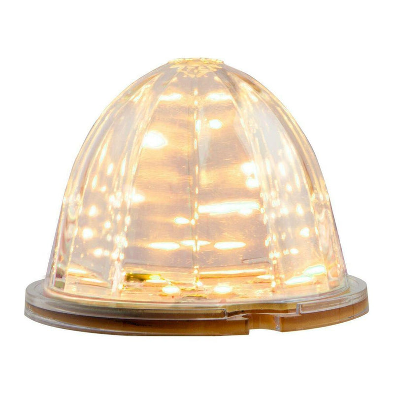 Grand General CLASSIC WATERMELON SURFACE MOUNT LED LIGHT TURN/MARKER LIGHTS watermelon sealed led 81951 amber/clear light only Wheat