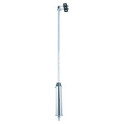 40" stainless steel Heavy Duty Stainless Swivel Stick Pipe universal #94003 POGO STICK Lavender