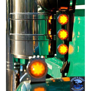 3 WATERMELON Kenworth Air Cleaner Light Bar, (mount only) Front (15") SHIFT #170662 kenworth air cleaner Dark Slate Gray