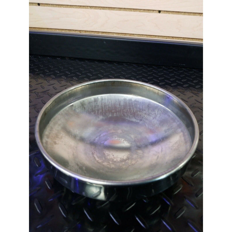 stainless rear hub cap rounded style peterbilt universal kenworth mack 8" #20023 hub cover Gray