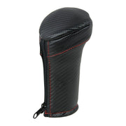 matte carbon fiber w/red stitching shift knob cover 18 15 13 10speed truck 99869 UNIVERSAL Dark Slate Gray
