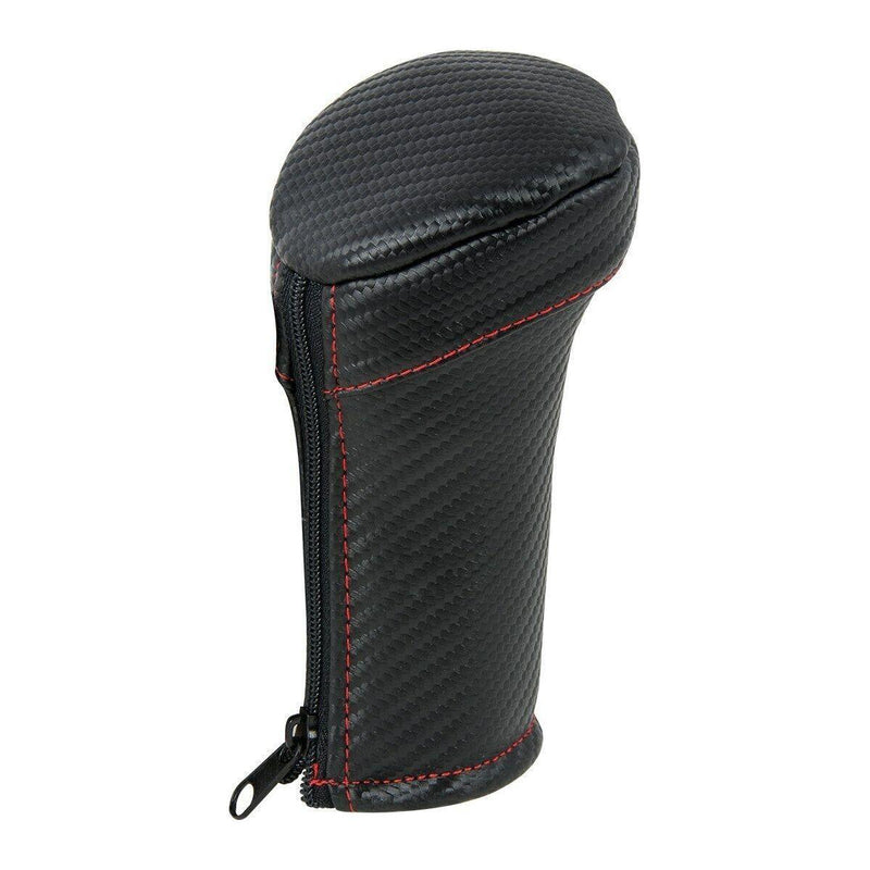 matte carbon fiber w/red stitching shift knob cover 18 15 13 10speed truck 99869 UNIVERSAL Dark Slate Gray
