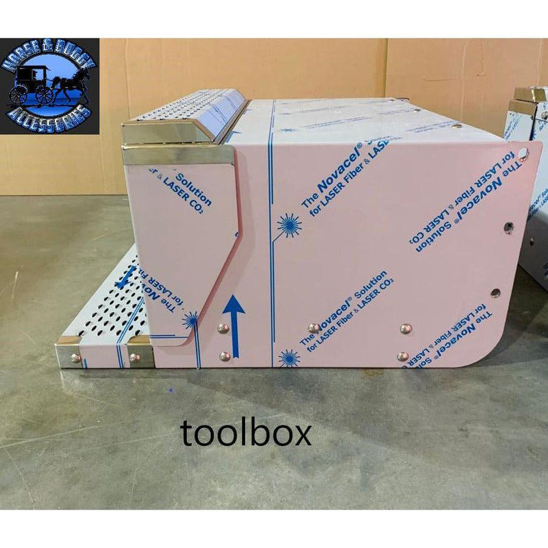 TP-1667 Trux Peterbilt 304 s.s. battery step box replacement 359,379,389,589 drivers side PETERBILT Rosy Brown