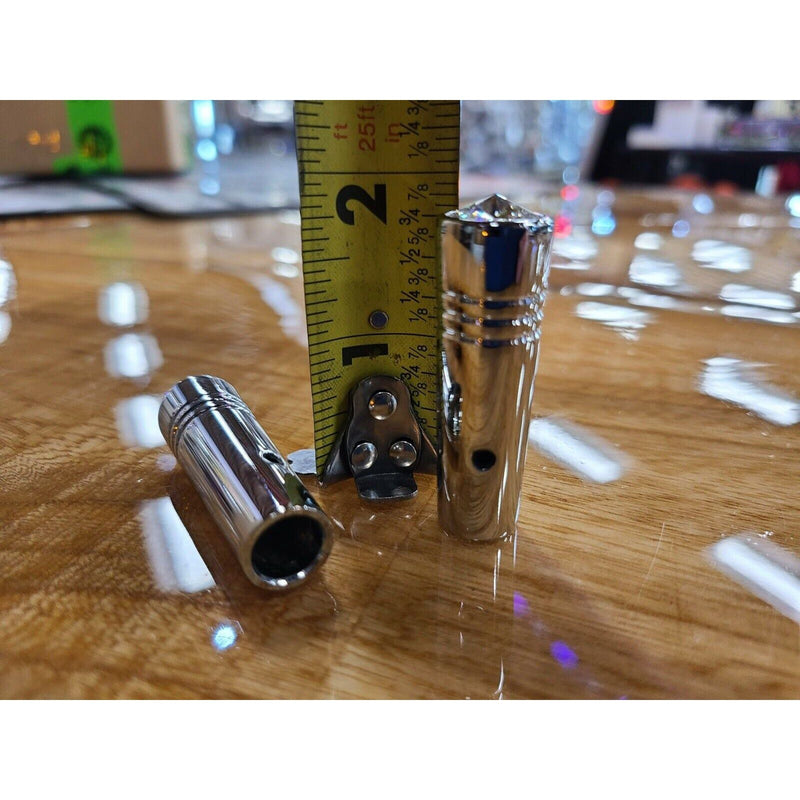 92872 Toggle switch extension 1-7/8" clear jewel chrome aluminium all Kenworths 92872 dash Sienna