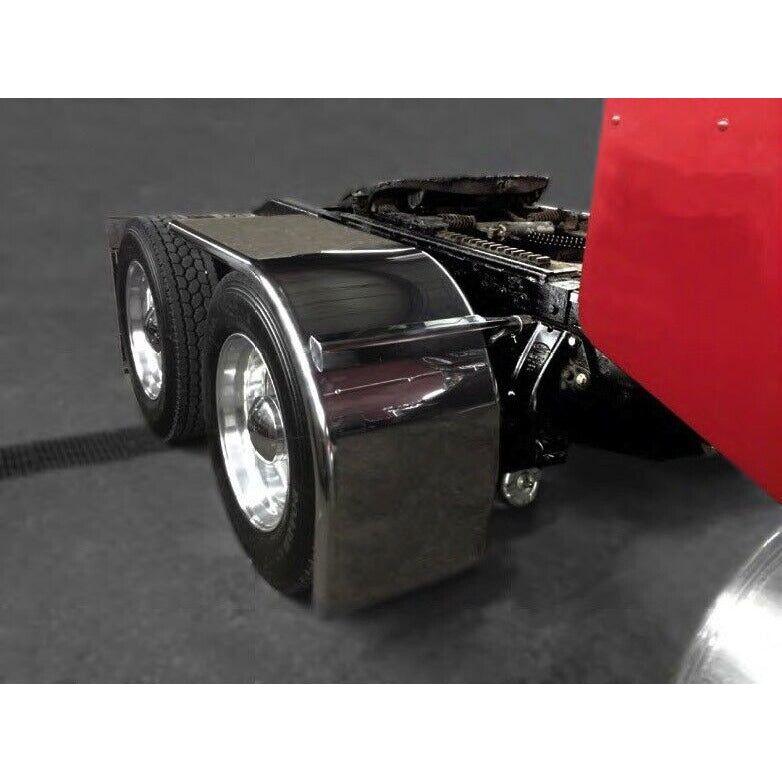 H-BA510HT Hogebuilt 80" Half Fender 430 Stainless Steel Pair #BA510HT HALF FENDERS Dark Slate Gray