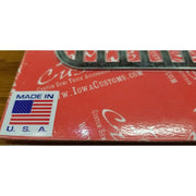 IC996022-14 iowa customs step plate insert stainless series 2 20"x6" semi truck STEP PLATE Sienna