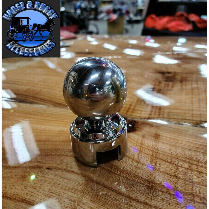 1/2"-13 Thread-On Shift Knob Mounting Adapter Eaton-Fuller 13/15/18 SHIFTER chrome 70589b,CADMIUM ORANGE 70880B,INDIGO BLUE 70881B,EMERALD GREEN 70882B,CANDY RED 70883B,LIQUID SILVER 70884B,PEARL WHITE 70885B,ELECTRIC YELLOW 70886B Dim Gray