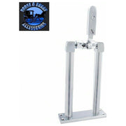 air horn valve lever chrome floor mount stand 9" universal truck semi new up-46111 UNIVERSAL Light Gray