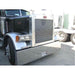 Light Slate Gray UP-21207 Peterbilt 379 chrome grill surround all years extended hood shell replacement PETERBILT
