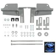 Grille deer moose Guard Mounting Bracket kit 2008-2017 Freightliner Cascadia FREIGHTLINER Light Slate Gray